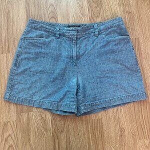 Land's End Chambray Shorts - 4.5" Inseam
